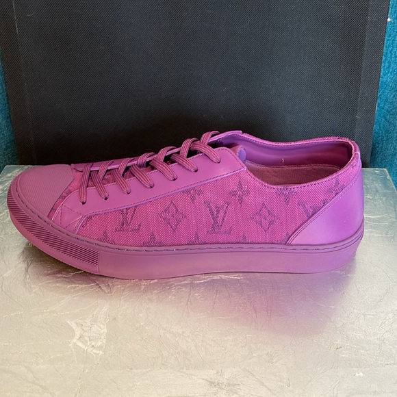 Final price Louis Vuitton tattoo sneakers new bright vivid monogram shoes new - Picture 7 of 11